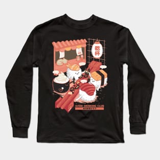 Sushi Drinking Club Long Sleeve T-Shirt